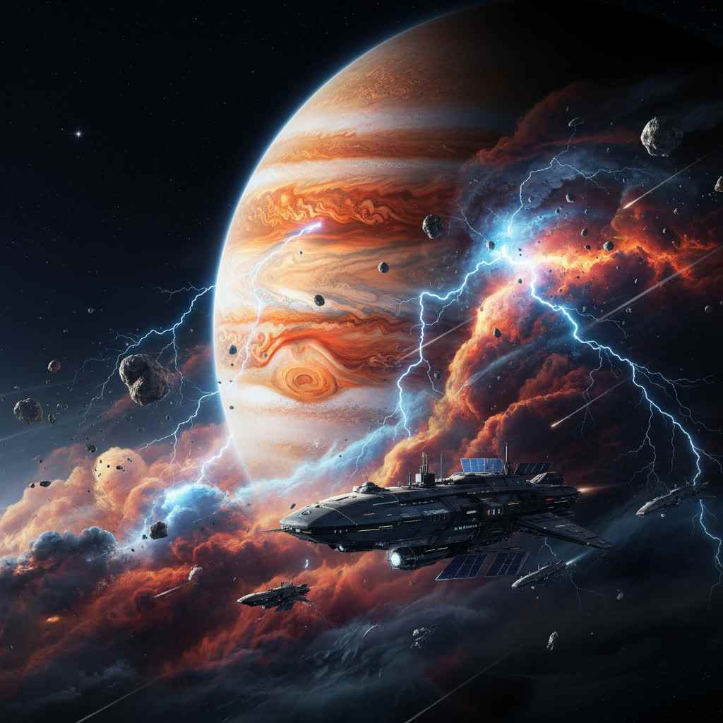 Abstieg in die Hölle: Wie tief kann man in einen Gasriesen hineinfliegen? 1